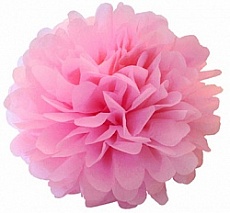 Помпон для фотосессии, Розовый (25 см)